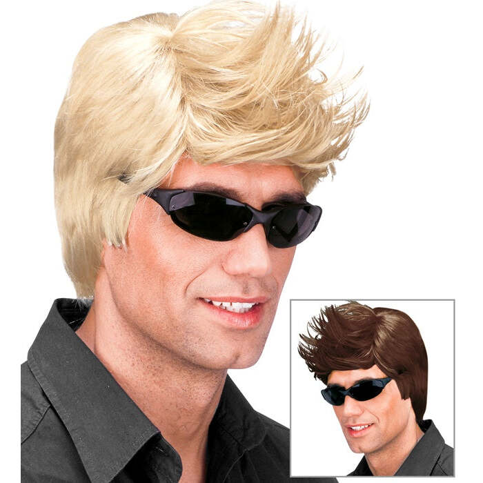 David Wig In Box - 2 Colors Ass.: Blond, Brown