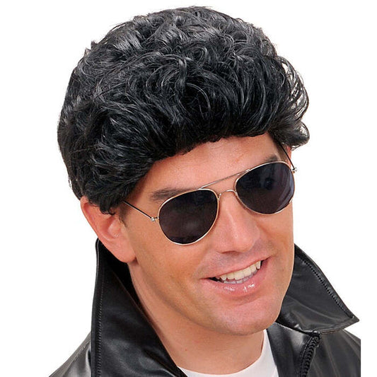Greaser Wig Black - In Box