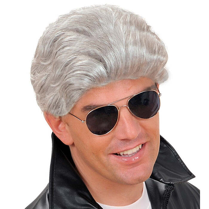 Greaser Wig Grey - In Box