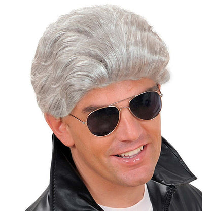 Greaser Wig Grey - In Box