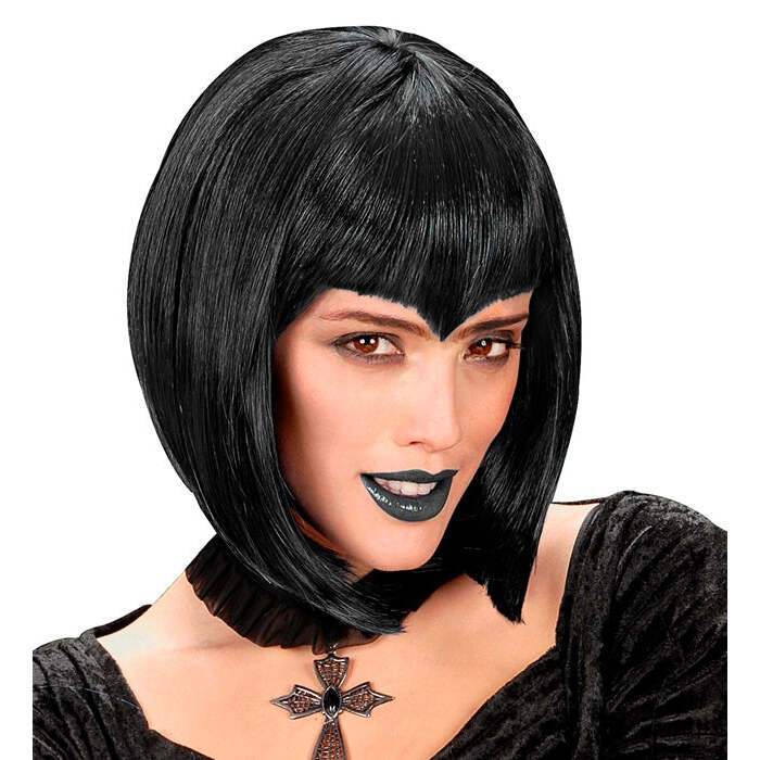 Gothic Vamp Wig Black - In Box