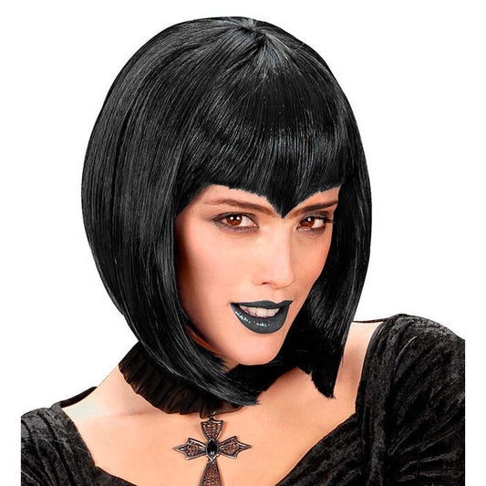 Gothic Vamp Wig Black - In Box
