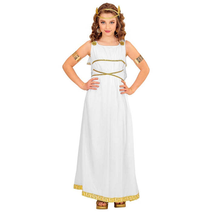 Greek Goddess Costume for Girls Image 1