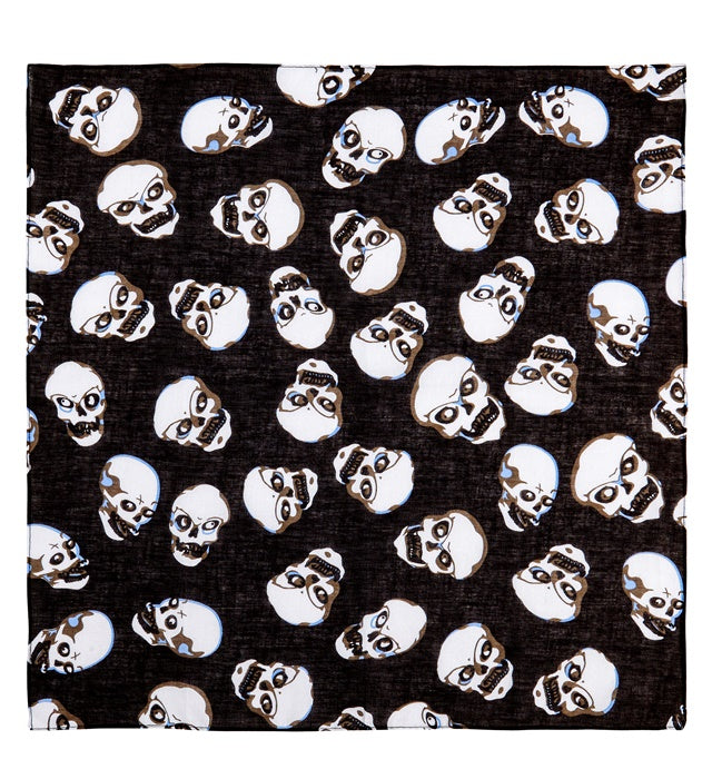 Skulls Bandana 55X55 Cm - 100% Cotton