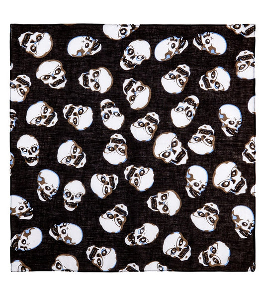 Skulls Bandana 55X55 Cm - 100% Cotton