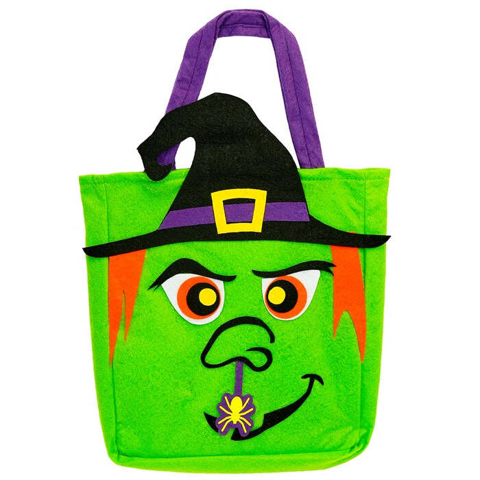 Bag Trick or Treat Witch for Kids Image 1