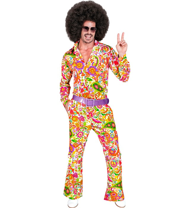 The 60S Fashion - Peace & Paisley  Pants 