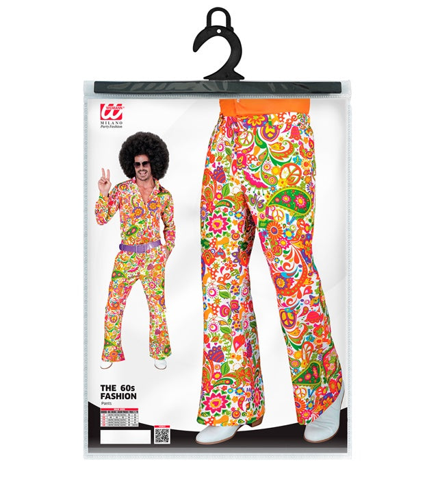 The 60S Fashion - Peace & Paisley  Pants 