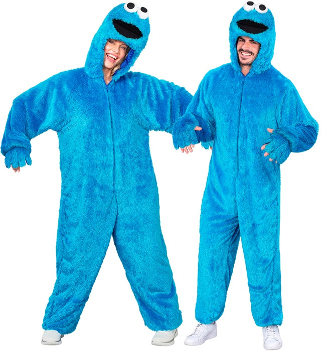 Sweets Monster  Hooded Jumpsuit With Mask 