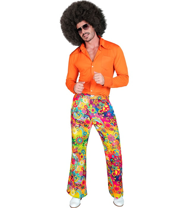 The 60S Fashion -Peace & Love  Pants 