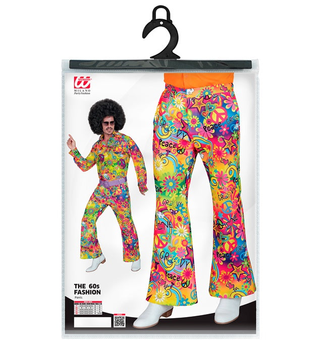 The 60S Fashion -Peace & Love  Pants 