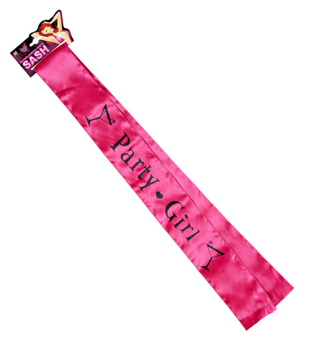 Party Girl Sash