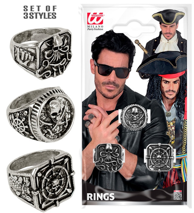 Rings Pirate Assortment 3 Styles