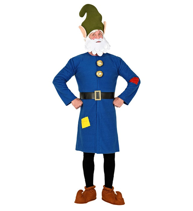 Gnome  Jacket, Belt, Hat With Beard 