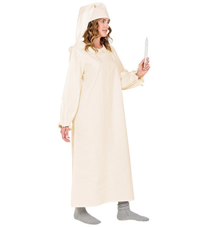 Vintage Nightwear  Nightgown, Headpiece 