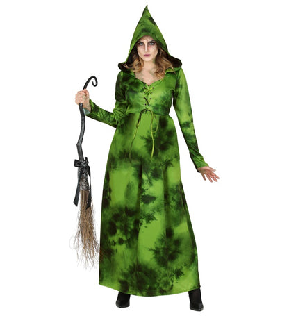 Forest Witch  Hooded Dress 