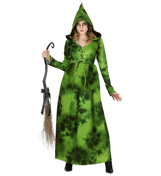 Forest Witch  Hooded Dress 