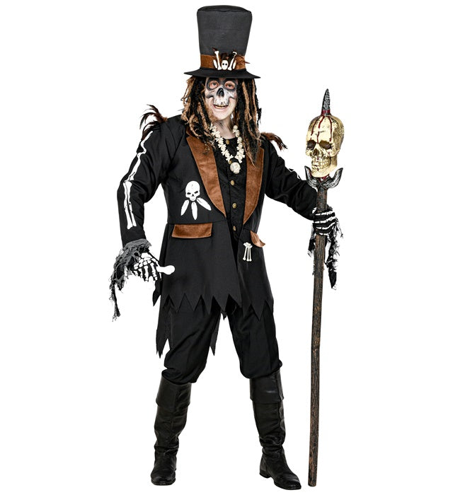 Voodoo Priest  Jacket With Vest, Hat 