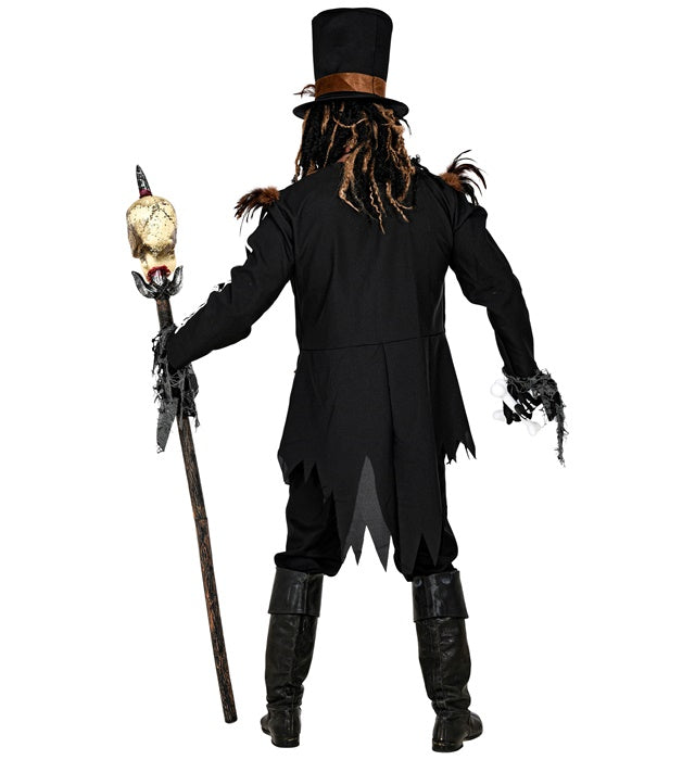 Voodoo Priest  Jacket With Vest, Hat 