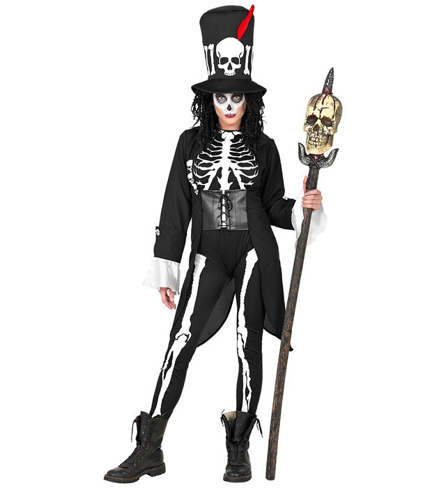 Voodoo Priestess  Tailcoat With Corset, Belt And Cuffs, Jumpsuit, Brief, Hat 