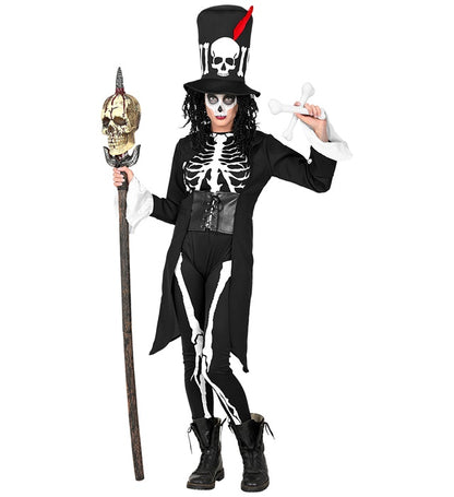 Voodoo Priestess  Tailcoat With Corset, Belt And Cuffs, Jumpsuit, Brief, Hat 