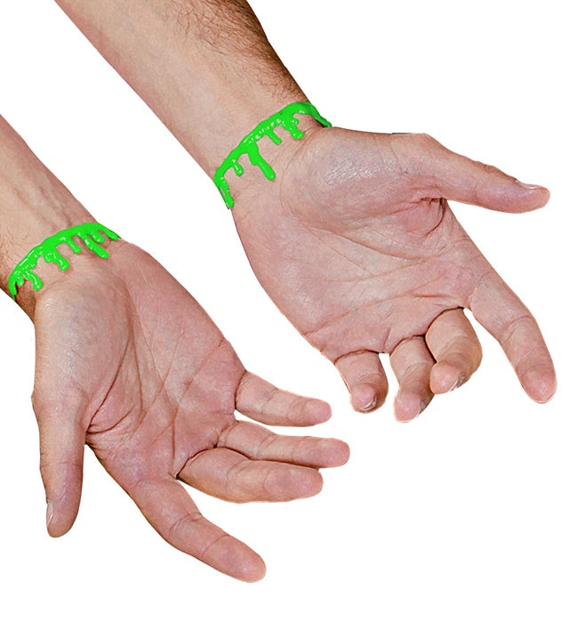 Set Of Slime Drip Bracelets