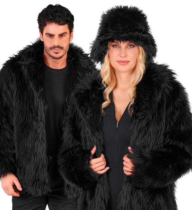 Black Plush Jacket