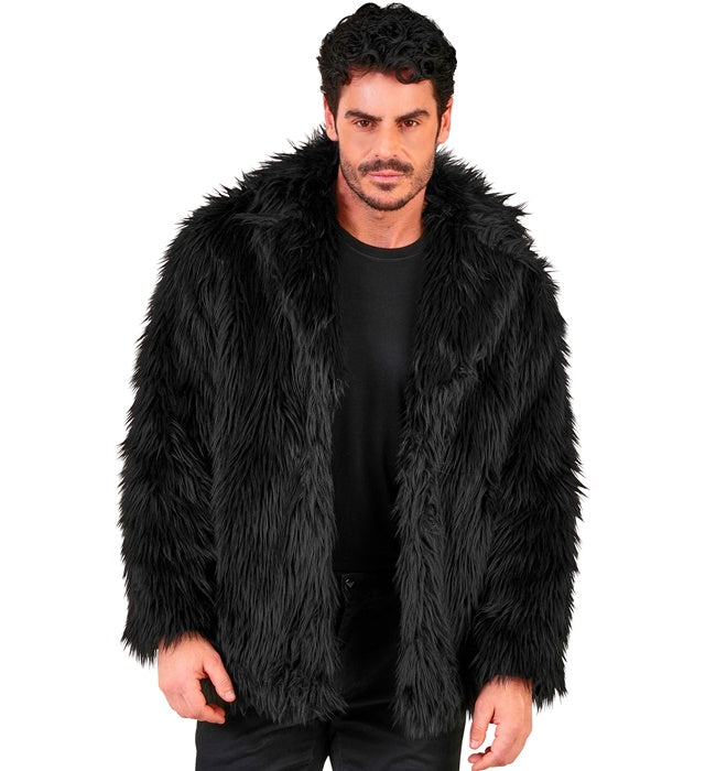 Black Plush Jacket