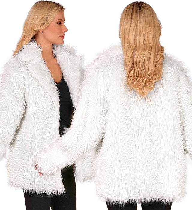 White Plush Jacket