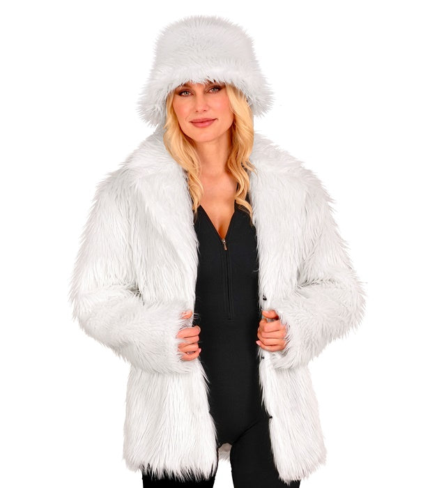 White Plush Jacket