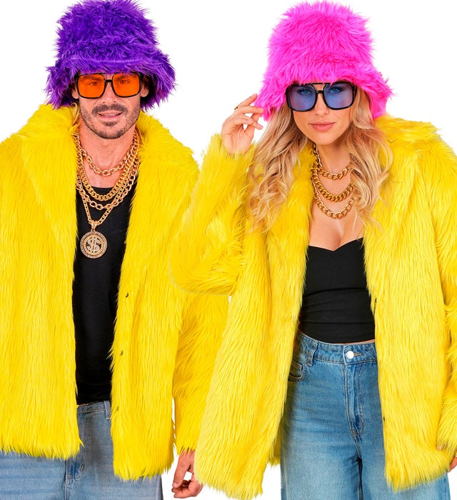 Yellow Plush Jacket