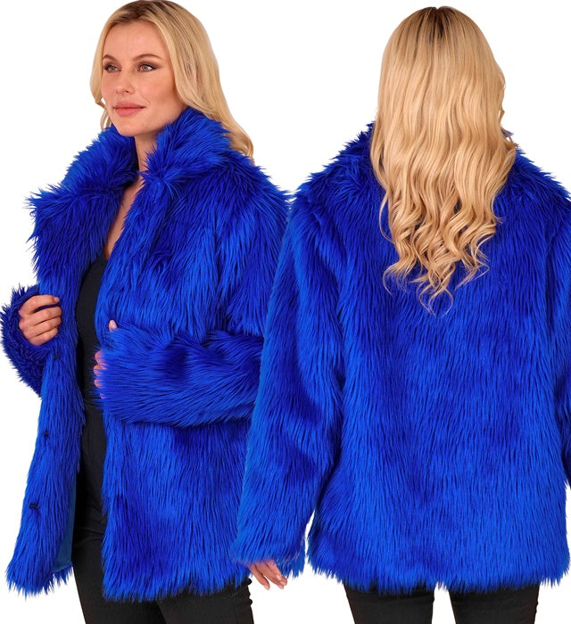 Blue Plush Jacket