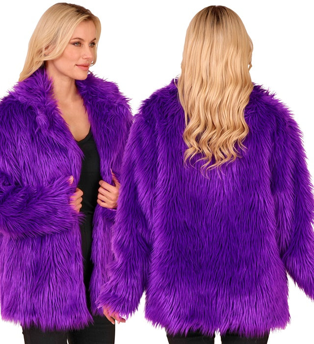 Purple Plush Jacket