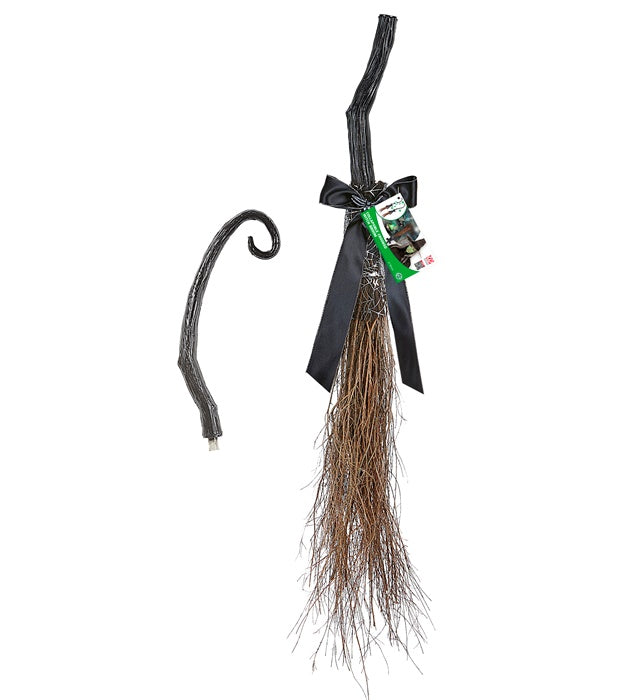 Collapsible Crooked Witch Broom 95 Cm