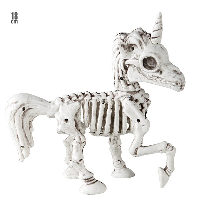 Unicorn Skeleton 18 Cm