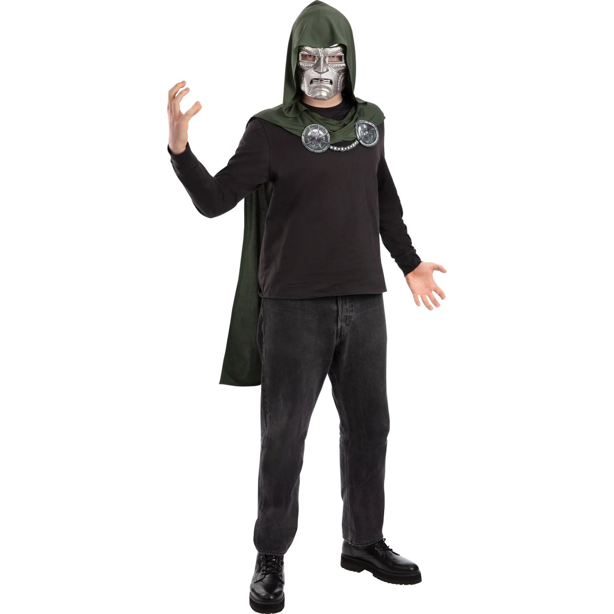Marvel Avengers Doomsday Doctor Doom Cape and Mask Set for Adults
