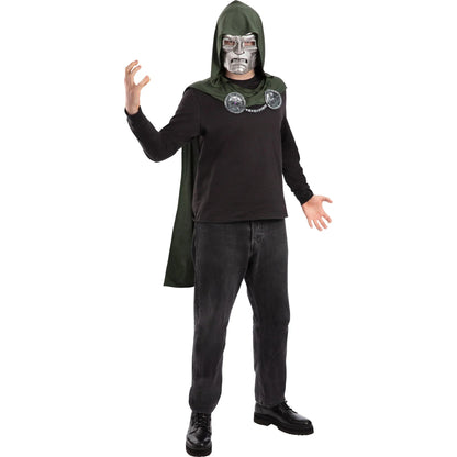 Marvel Avengers Doomsday Doctor Doom Cape and Mask Set for Adults