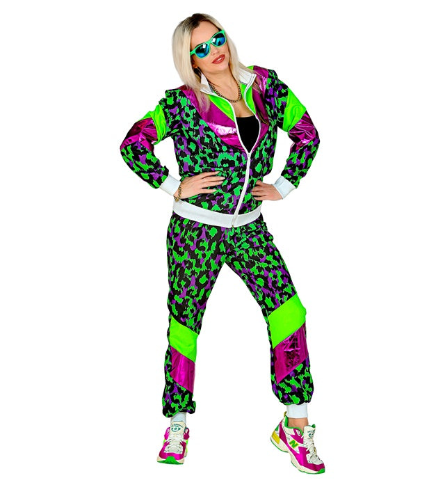 80'S Party Animal Shell Suit  Jacket, Pants 