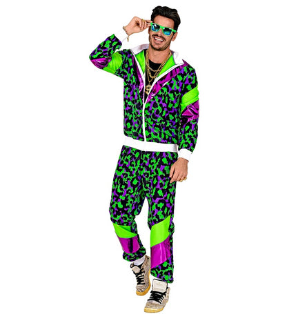 80'S Party Animal Shell Suit  Jacket, Pants 