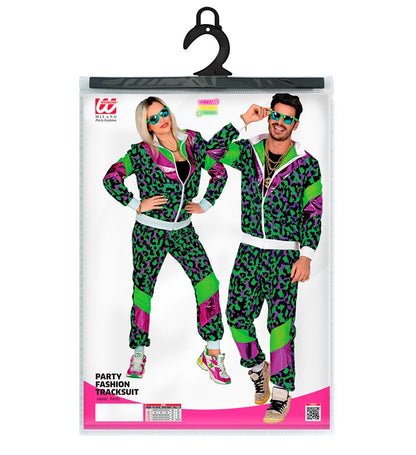 80'S Party Animal Shell Suit  Jacket, Pants 