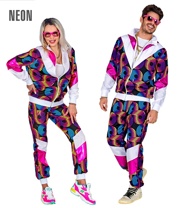 80'S Disco Shell Suit  Jacket, Pants 
