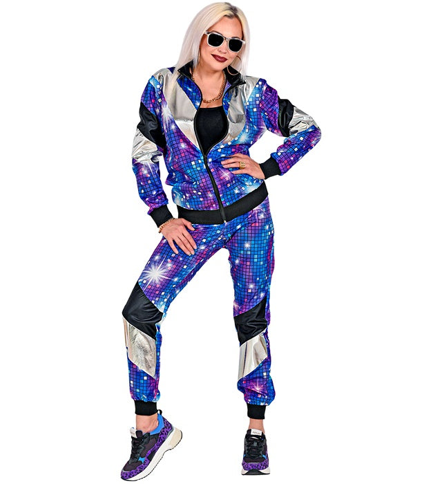 80'S Disco Shell Suit  Jacket, Pants 