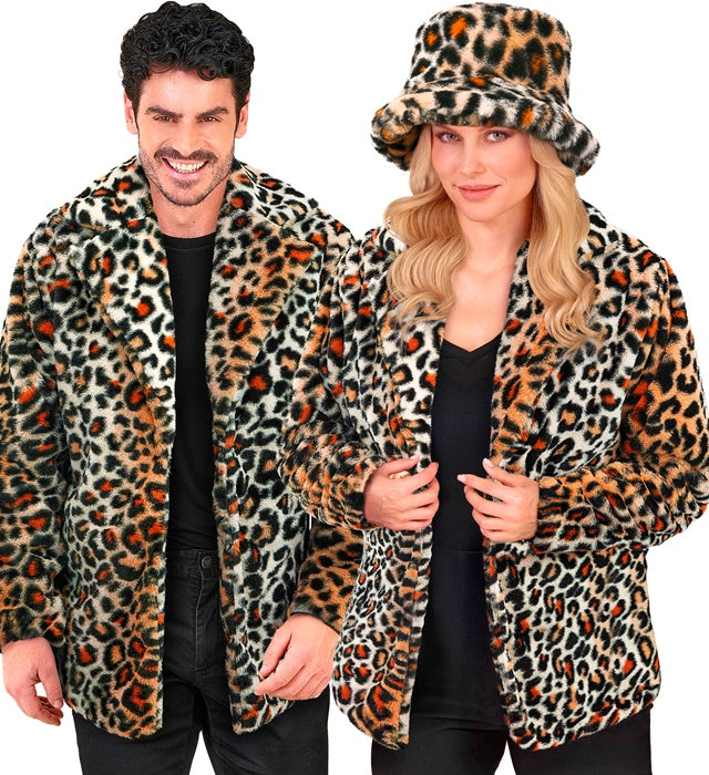 Animalier Leopard Plush Jacket