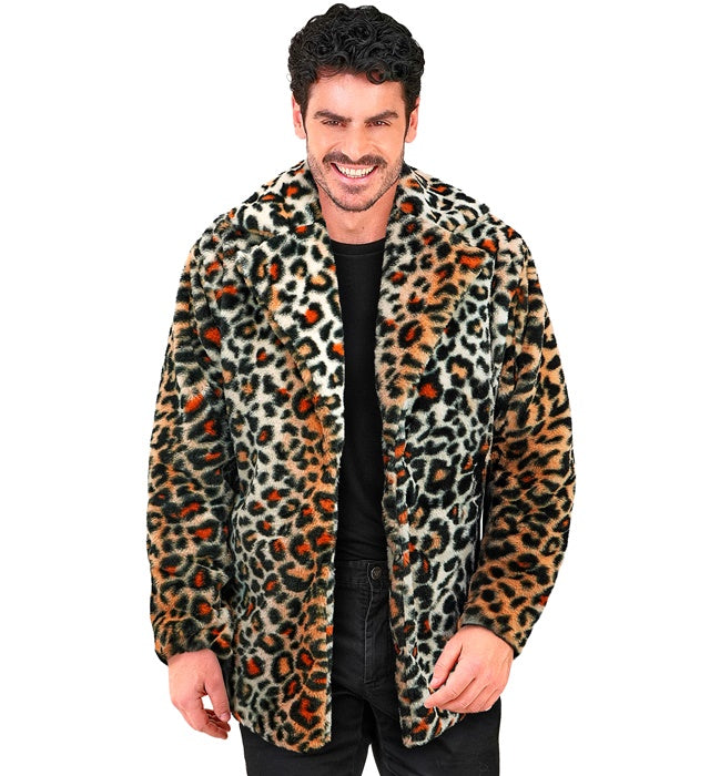 Animalier Leopard Plush Jacket
