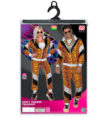 80'S Tiger Shell Suit  Jacket, Pants 