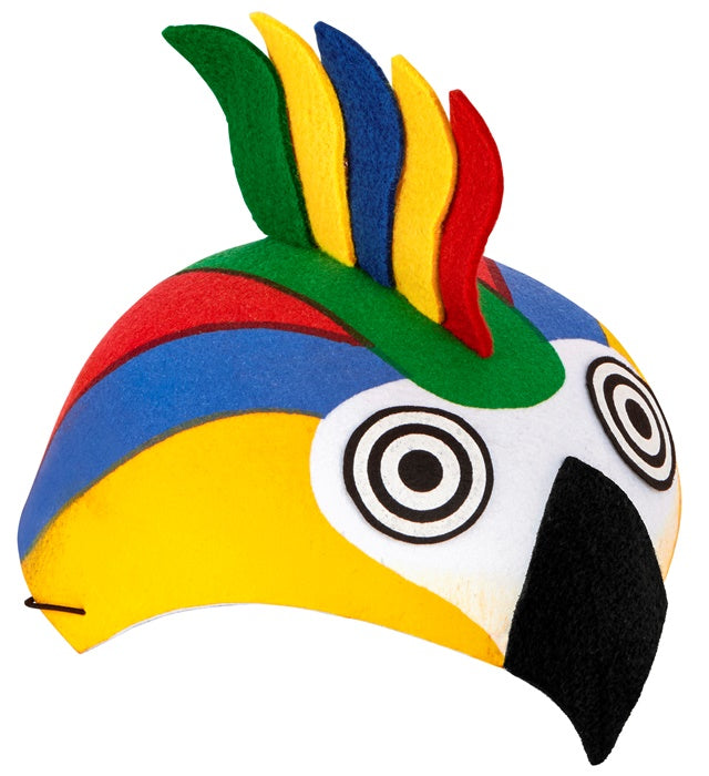 Felt Parrot Cap