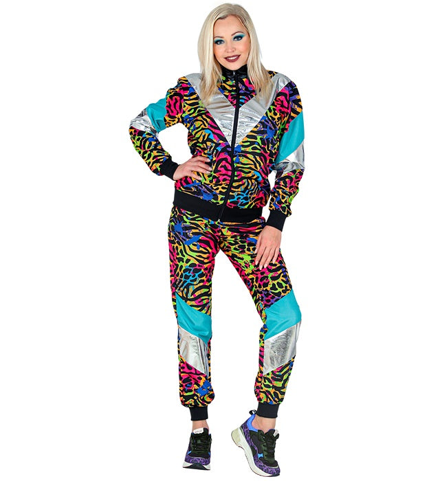 80'S Party Animal Shell Suit  Jacket, Pants 