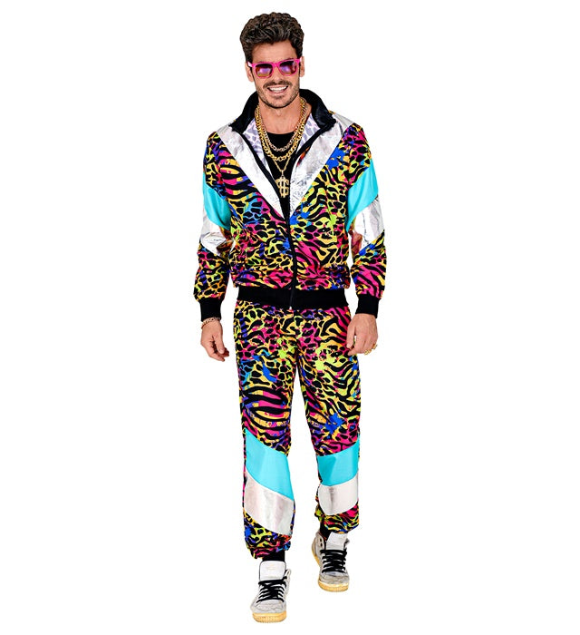 80'S Party Animal Shell Suit  Jacket, Pants 