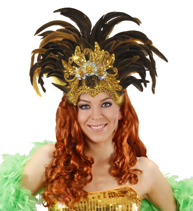 Inca Show Feather Headdress