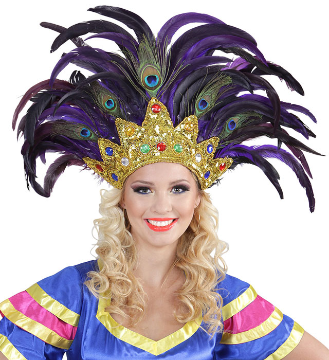 Bahia Show Feather Headdress